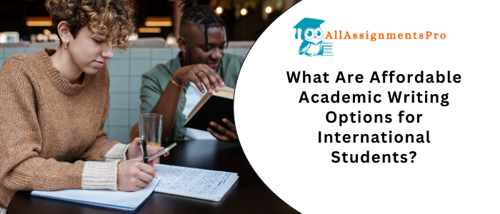 What Are Affordable Academic Writing Options for International Students?